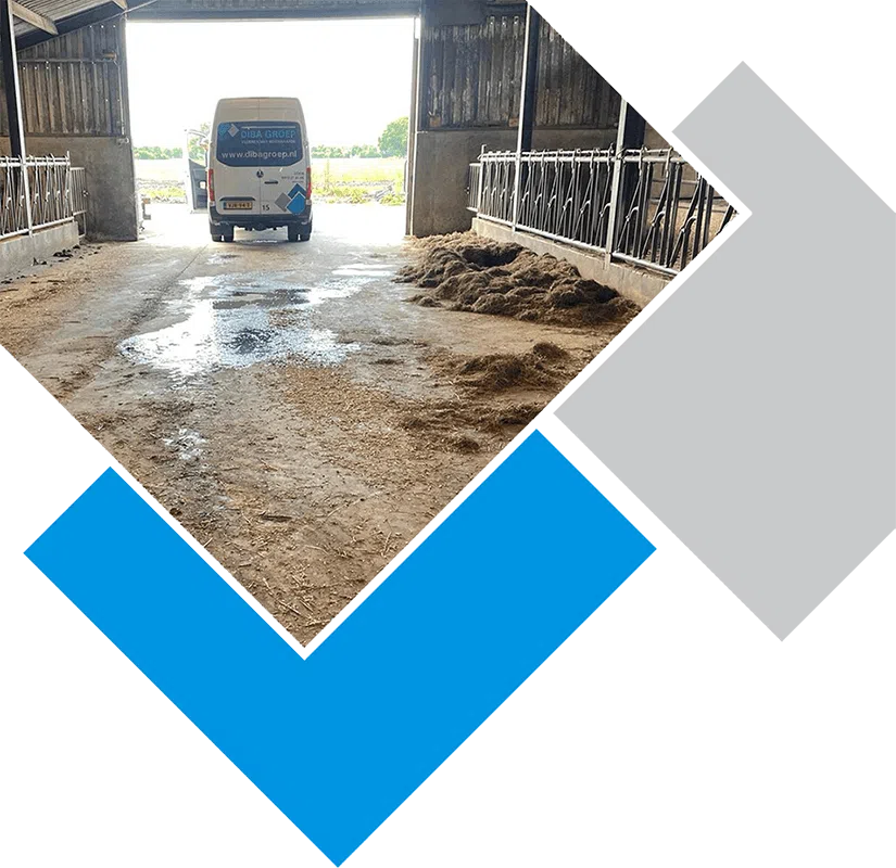 diba agrarisch voergoot bus stal vloer